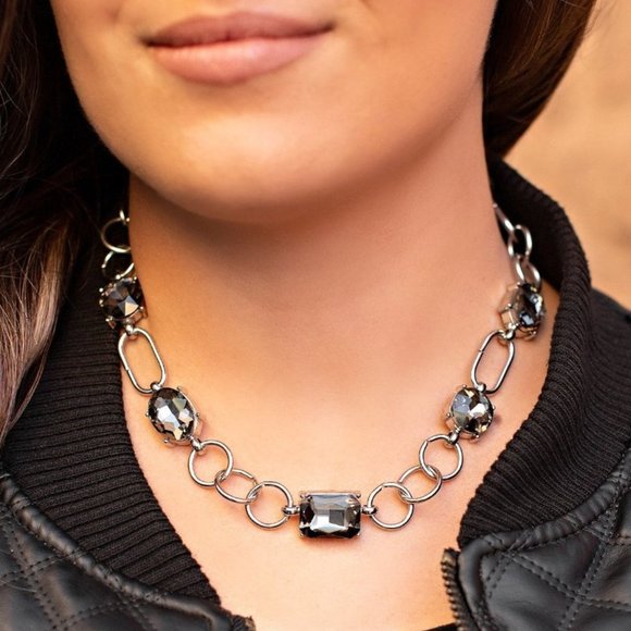 Urban District Silver Necklace
